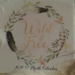 Free w $25 Buy 2020 12 Mnth Wild n Free Closet Art